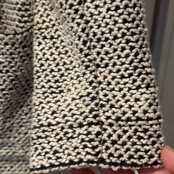 Marine Layer Black and White Birdseye Sweater Size XS- Sold Out - Picture 5 of 7